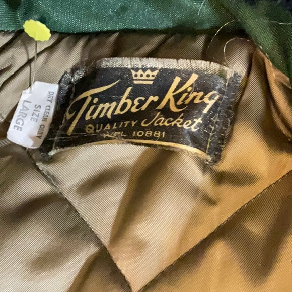 Timber King Other - Timber King green large jacket. Has some wear but still a lot of use. Small snag